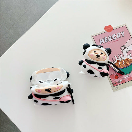 Cute Cow AirPods Case