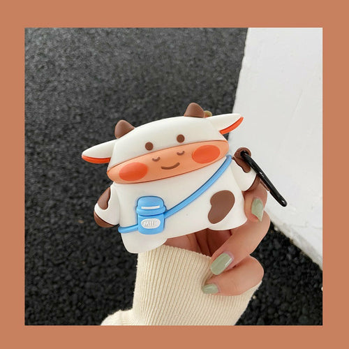 Cute Cow AirPods Case