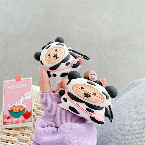 Cute Cow AirPods Case
