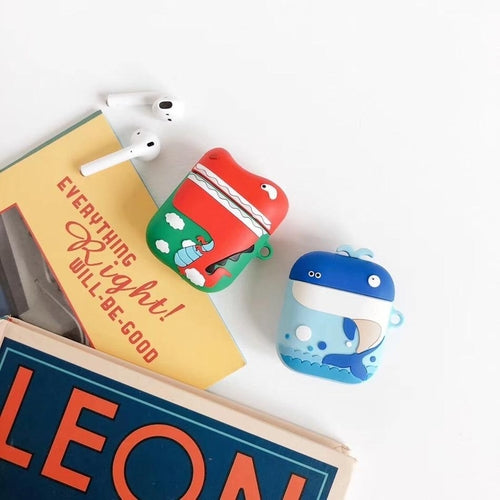 Dinosaur & Whale AirPods Case