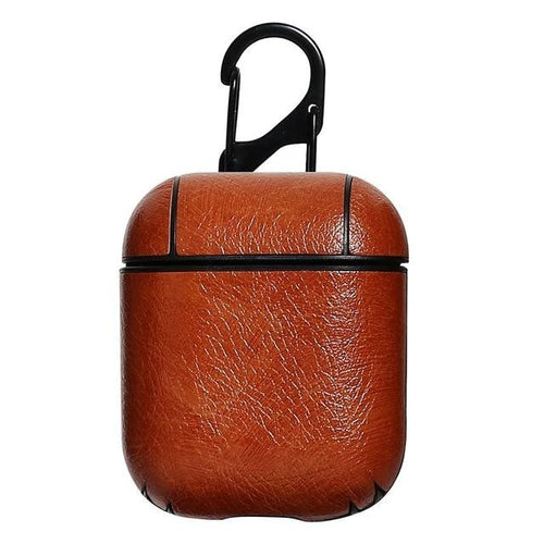 Luxury Faux Leather AirPods Case