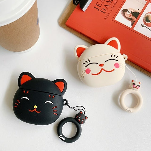 Lucky Cat AirPods Case