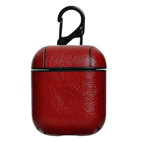 Luxury Faux Leather AirPods Case