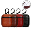 Luxury Faux Leather AirPods Case