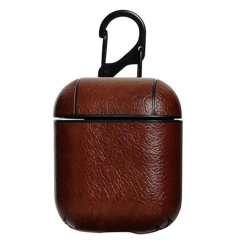Luxury Faux Leather AirPods Case