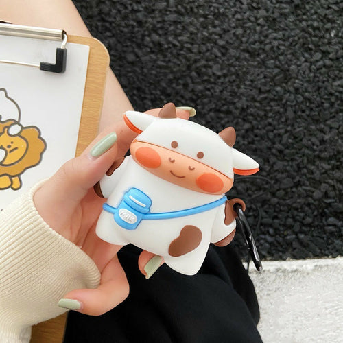 Cute Cow AirPods Case